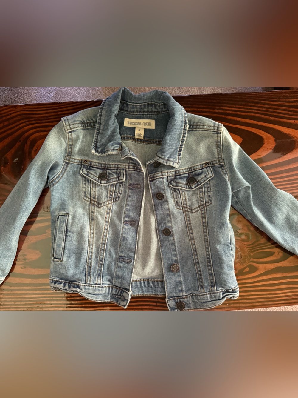 Tucker + Tate Light Blue Kids' Denim Jacket